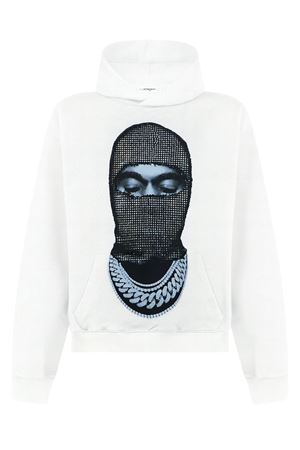 Diamond Mask print Hoodie IH NOM UH NIT | NCW25223081